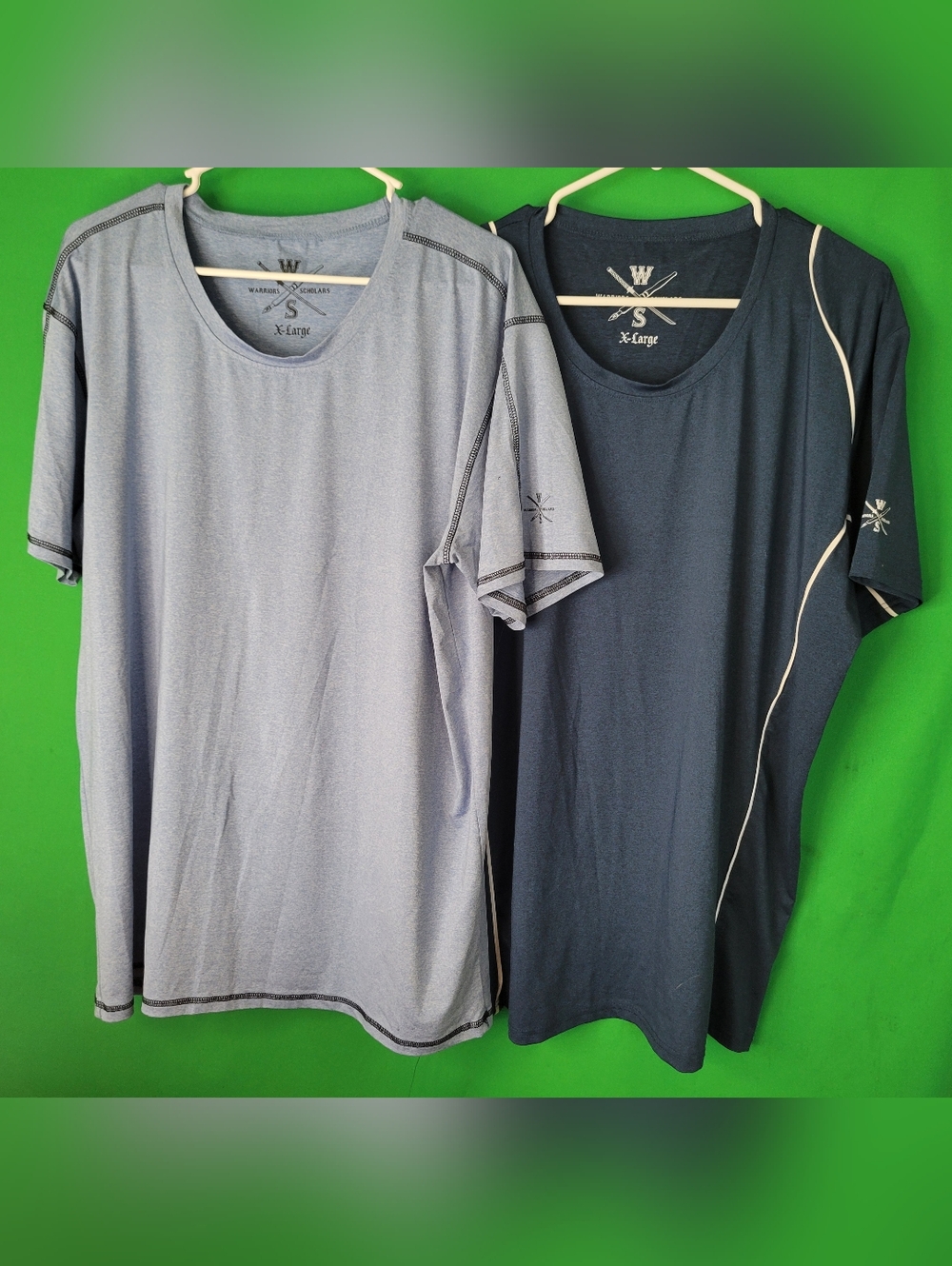 Mens Performance Tee Warriors Scholars  Activewear Exercise Size XL Workout Wick
